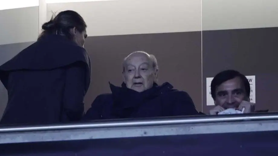 Pinto da Costa está no Estádio do Dragão a assistir ao encontro do FC Porto