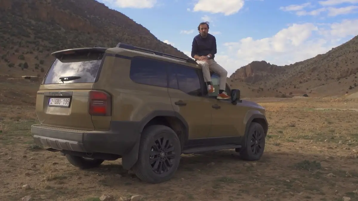 Pedro Amante ao volante do novo Toyota Land Cruiser