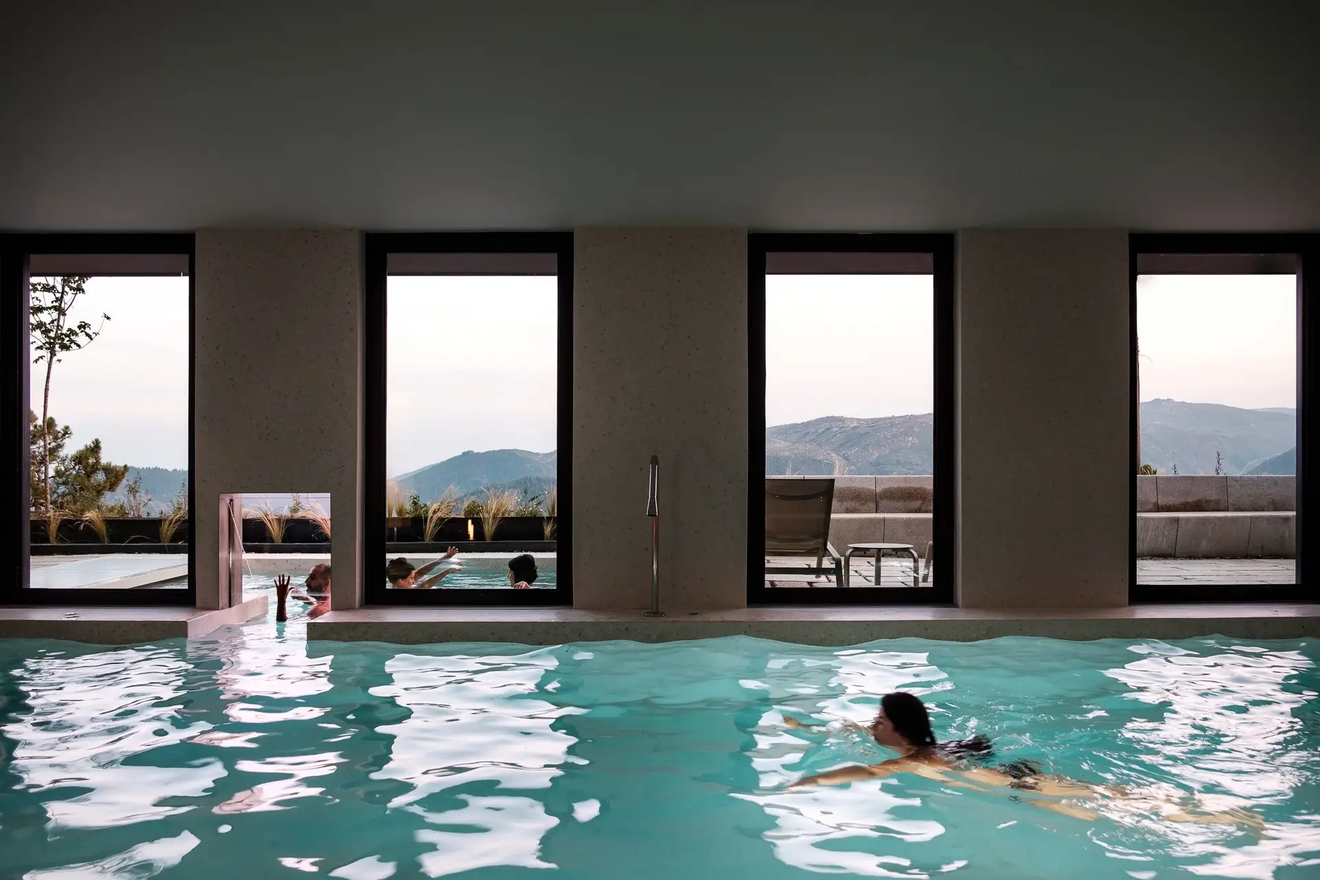 Paraísos de inverno: piscinas interiores para mergulhar em águas quentes e esquecer o frio