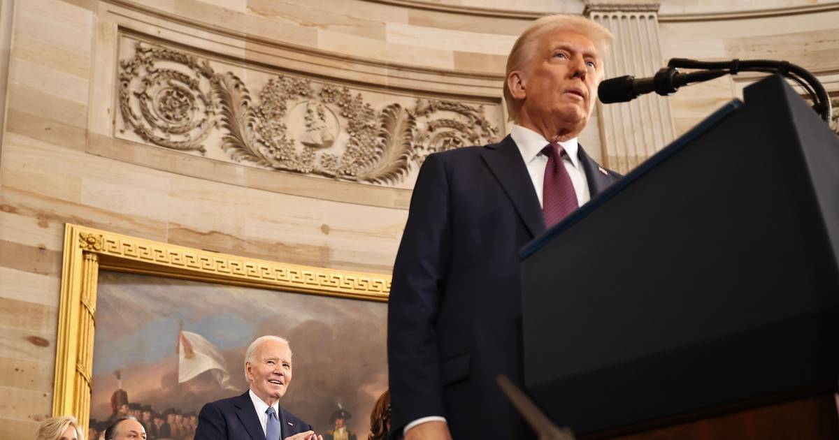 "Há muito por fazer": Biden reage ao discurso de Trump benzendo-se com sarcasmo