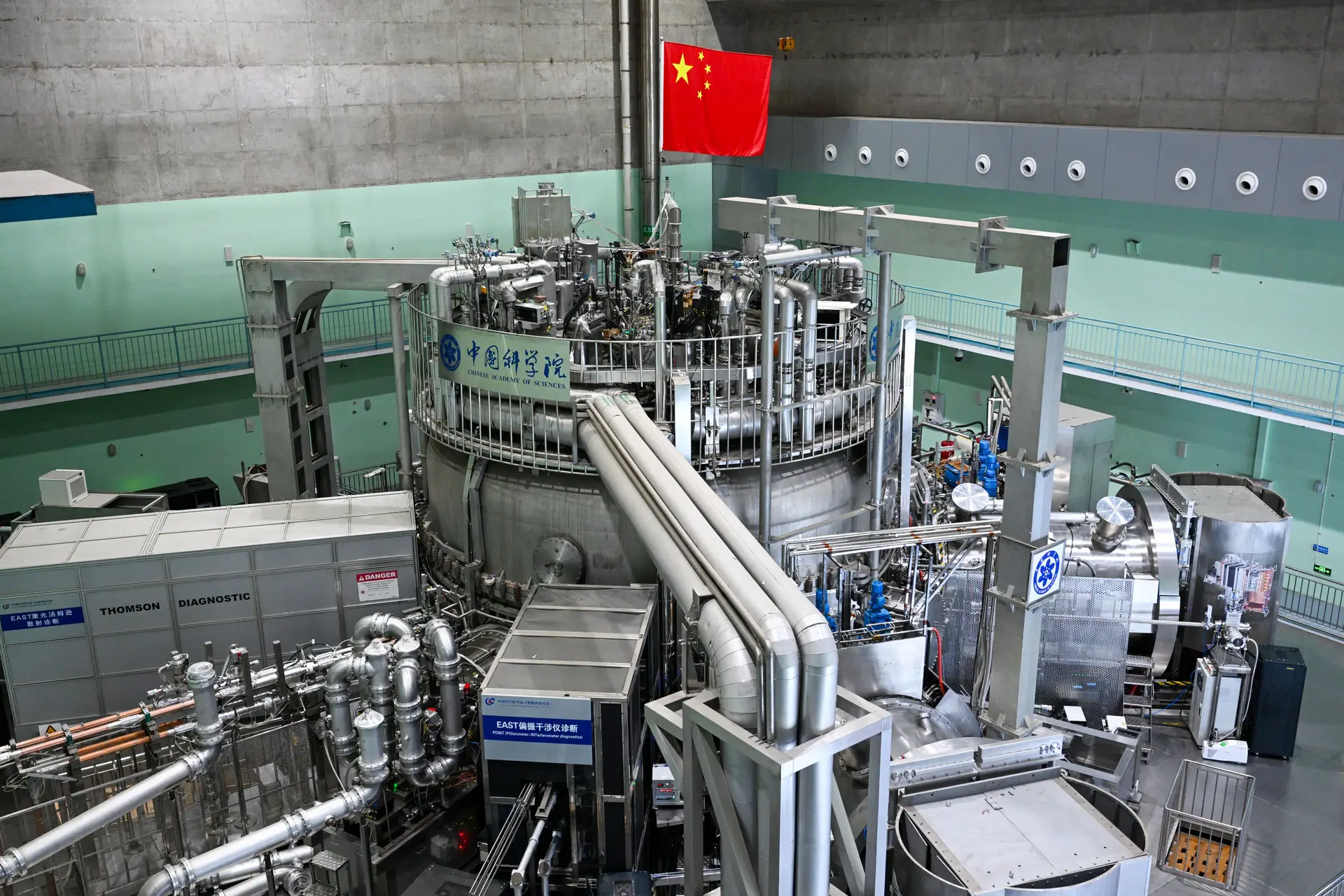 EAST (Experimental Advanced Superconducting Tokamak).