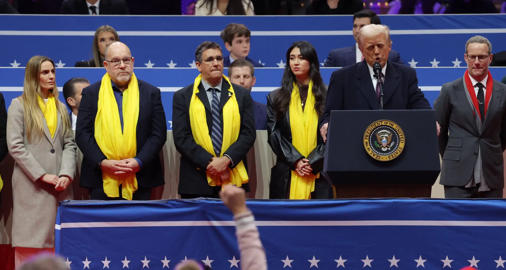 Os principais momentos da tomada de posse de Donald Trump
