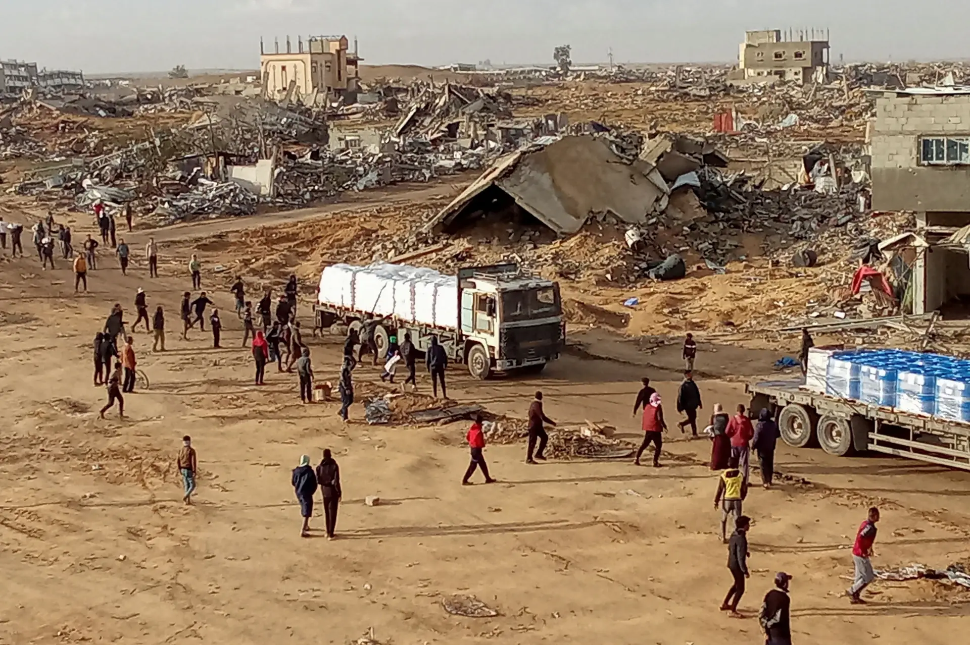 Israel utiliza ayuda humanitaria
