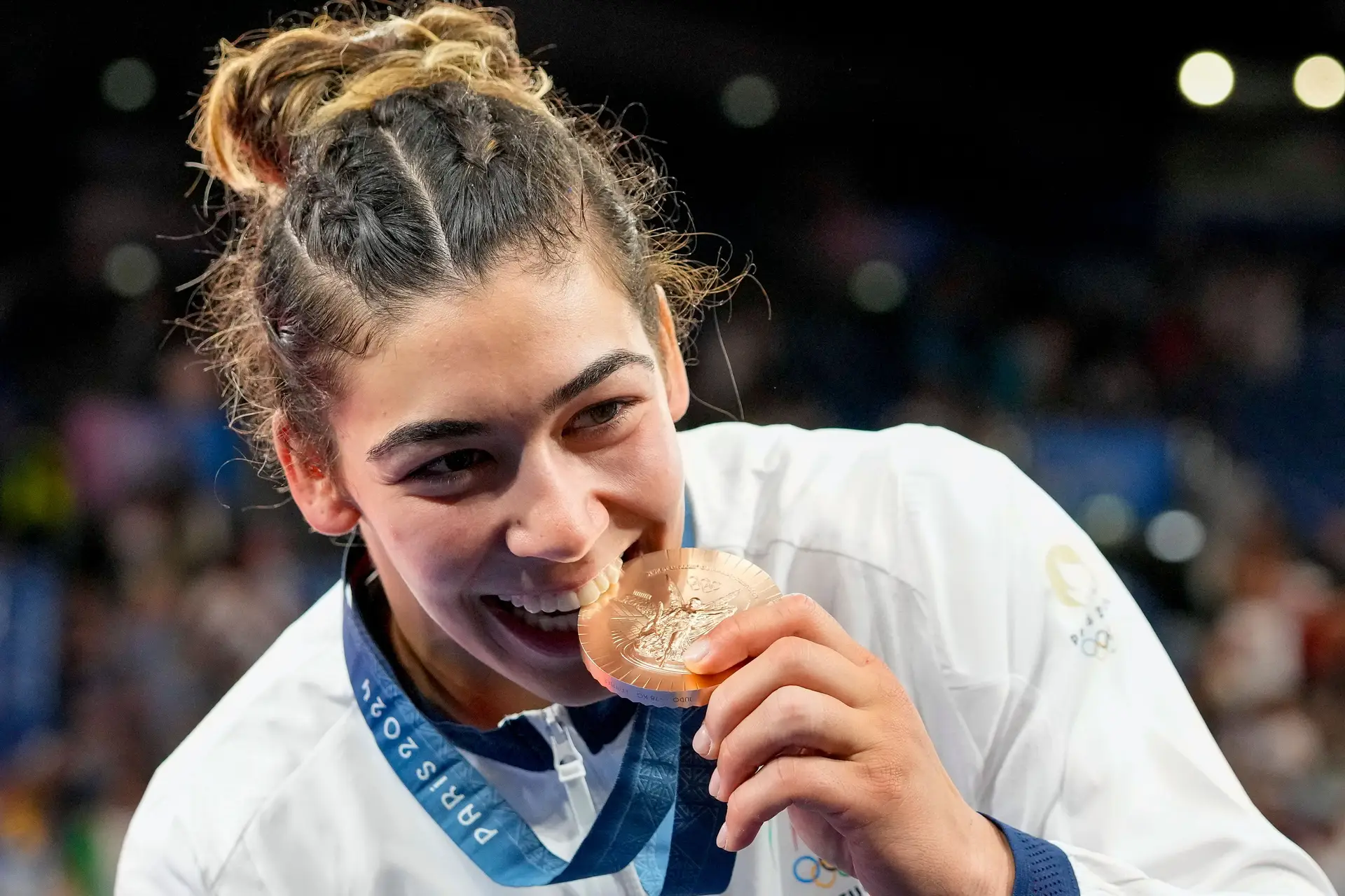 Patrícia Sampaio conquista medalha de bronze nos Mundiais de Judo