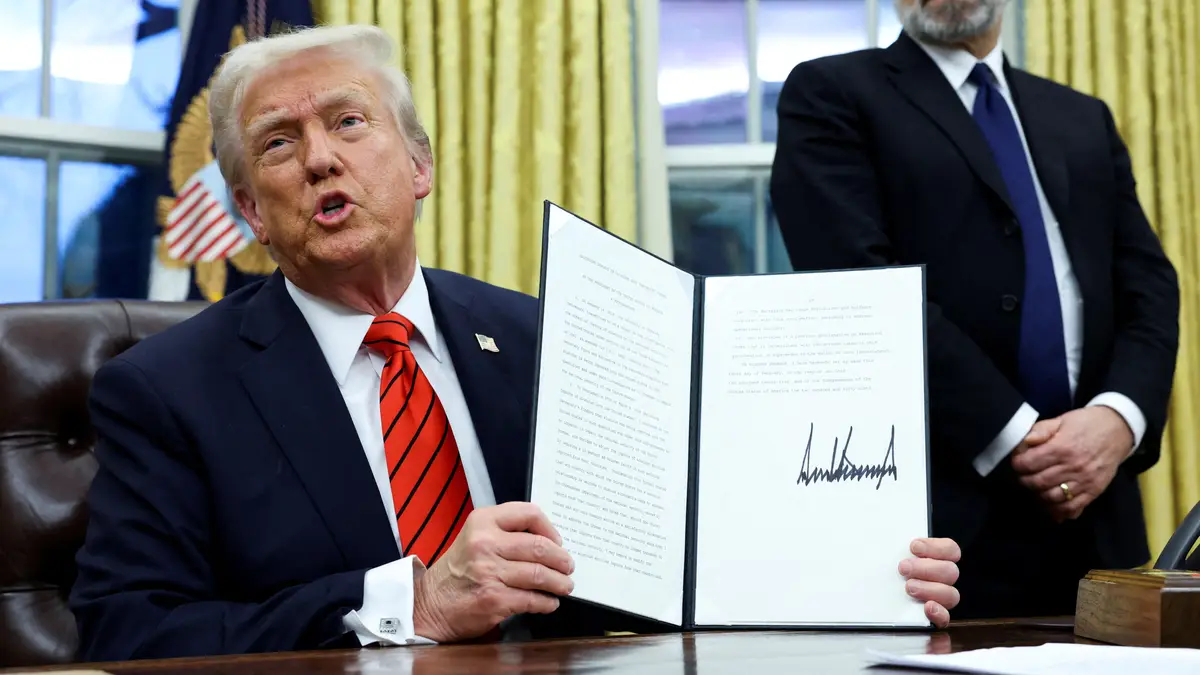 O Presidente dos Estados Unidos da América, Donald Trump