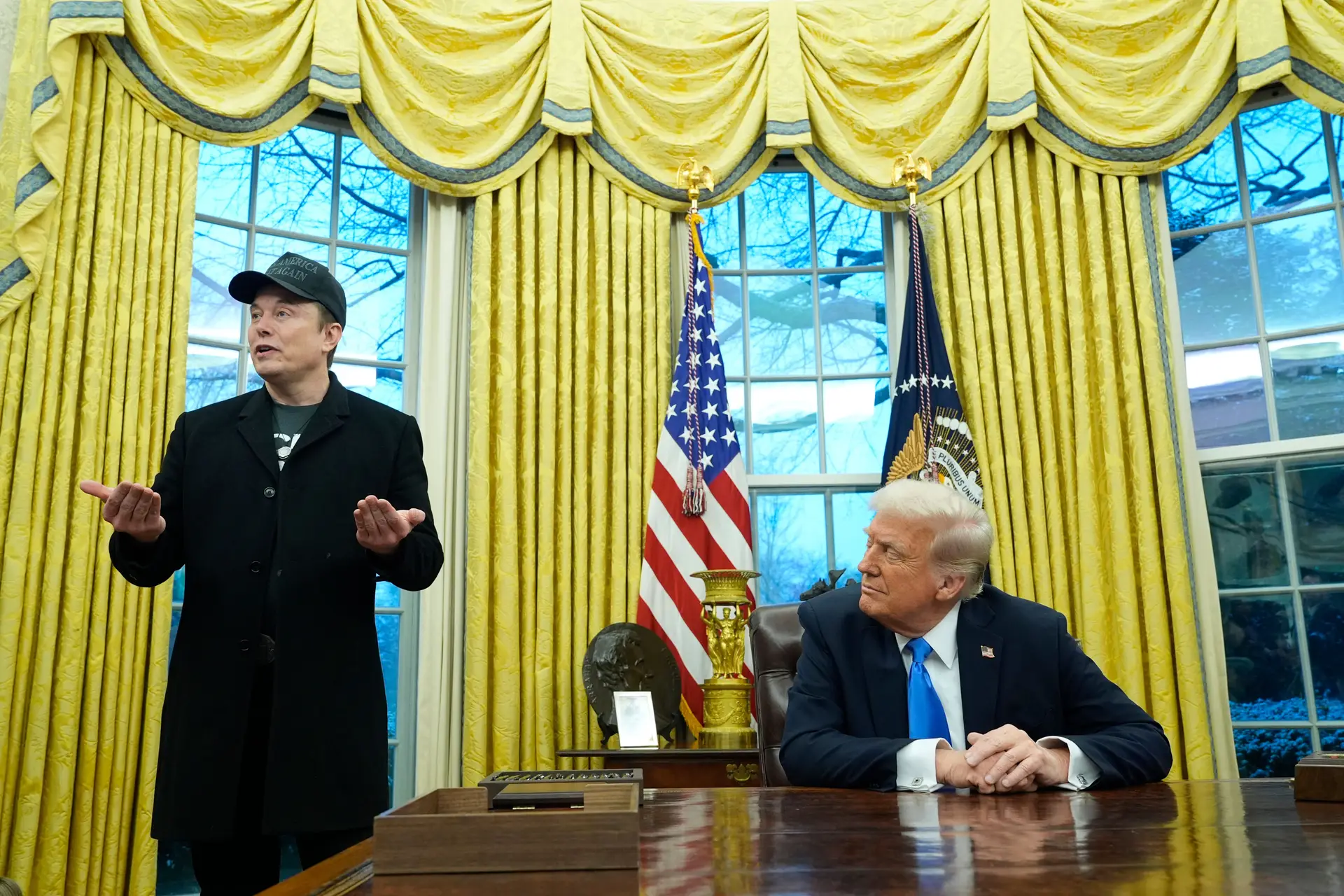 Musk diz que sem cortes orçamentais EUA caminham para a falência