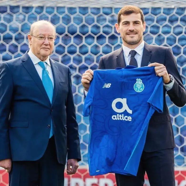 Jorge Nuno Pinto da Costa e Iker Casillas
