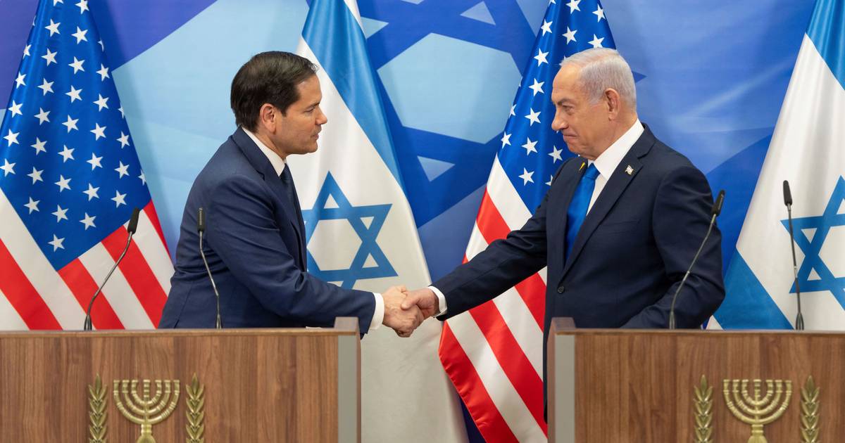 EUA e Israel cada vez mais alinhados após encontro de Marco Rubio e Benjamin Netanyahu