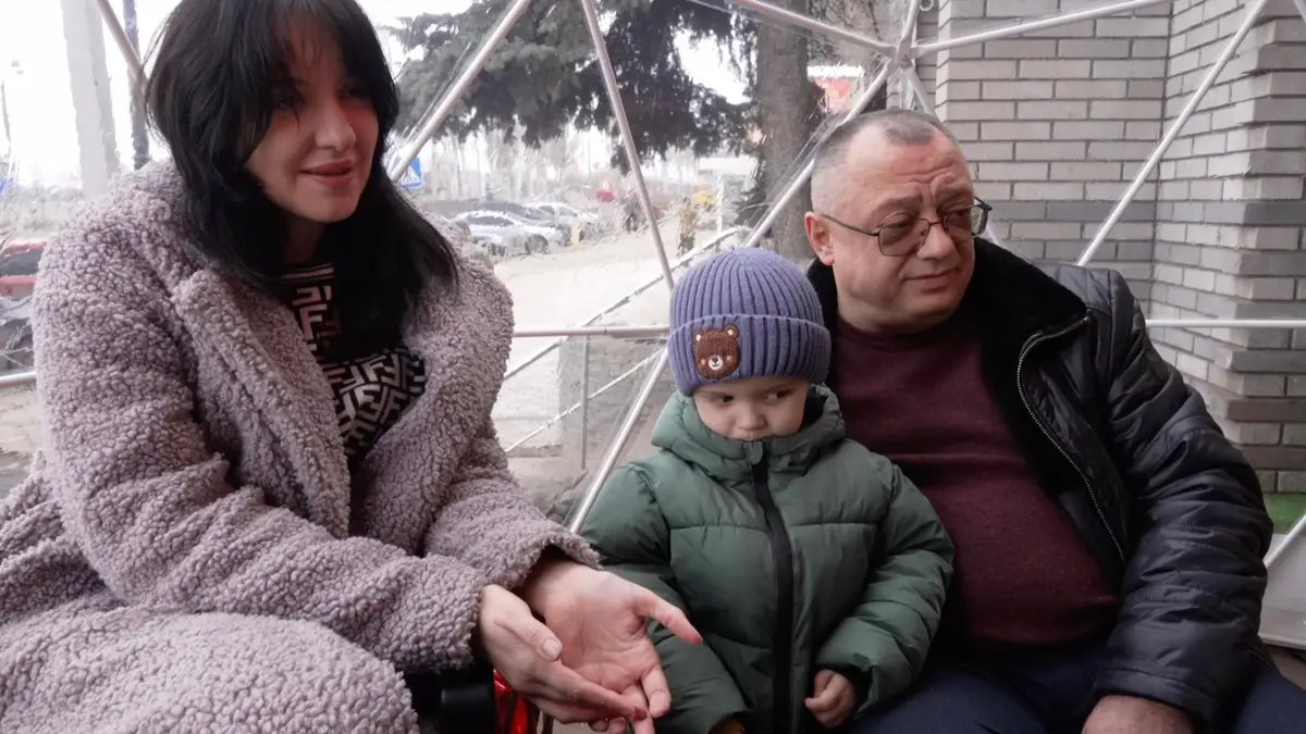 Anastasya e a família