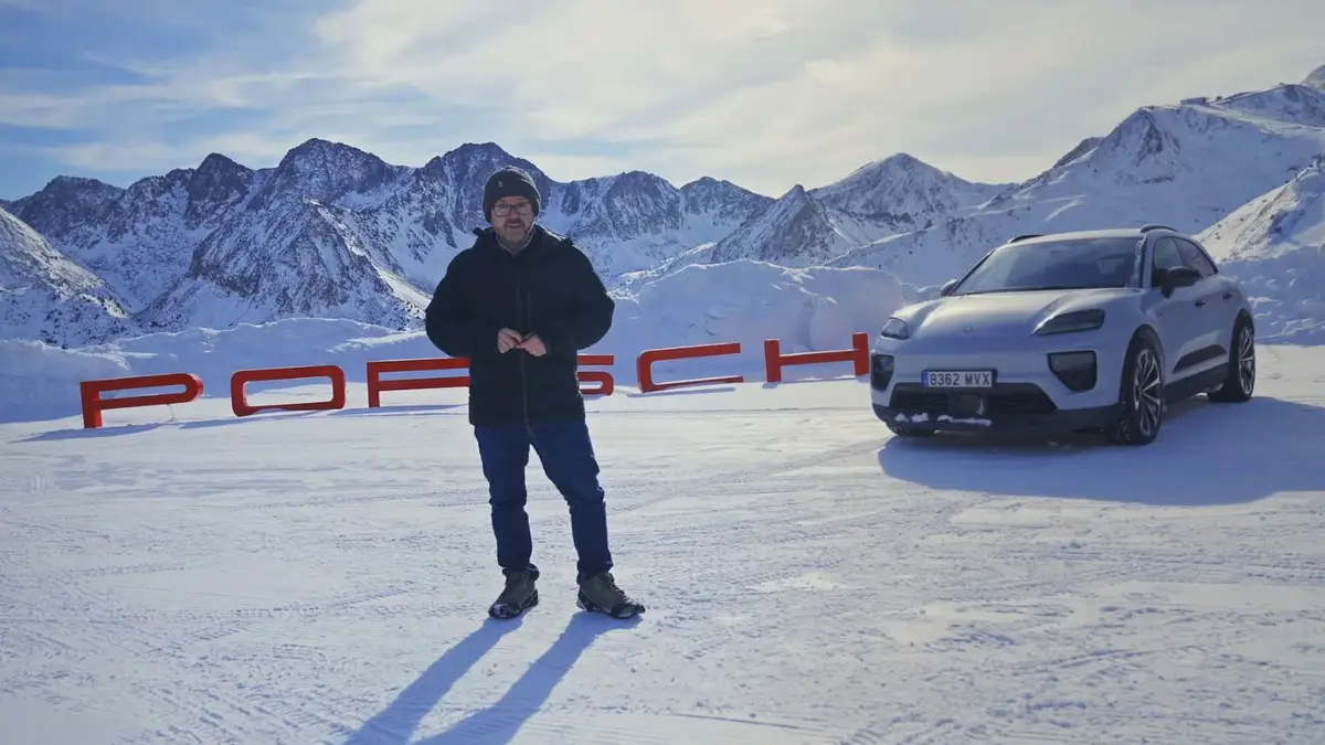 Rui Pedro Reis ao volante do Porsche Macan