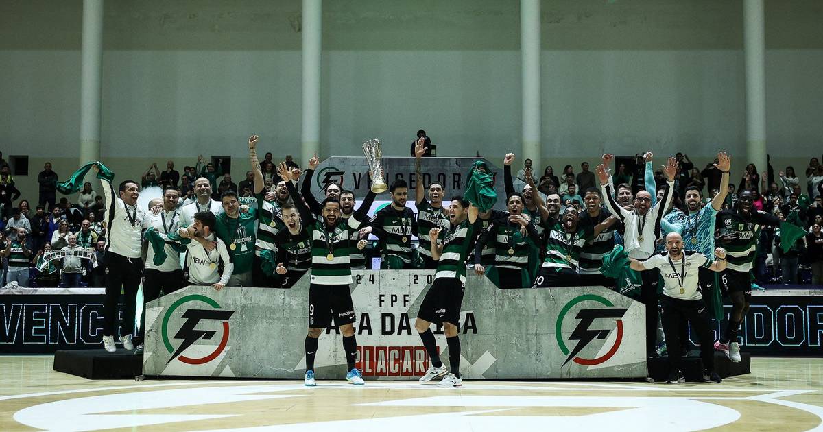 Sporting conquista Taça da Liga de futsal pela sexta vez