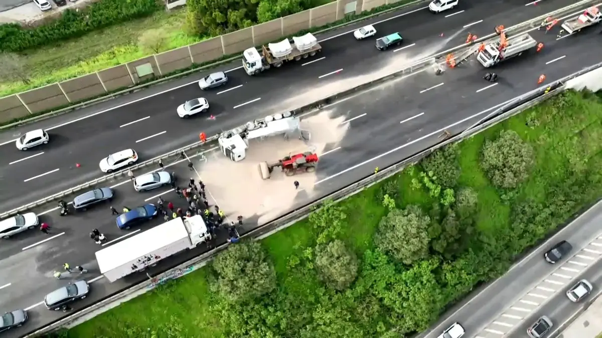 Accident on A1