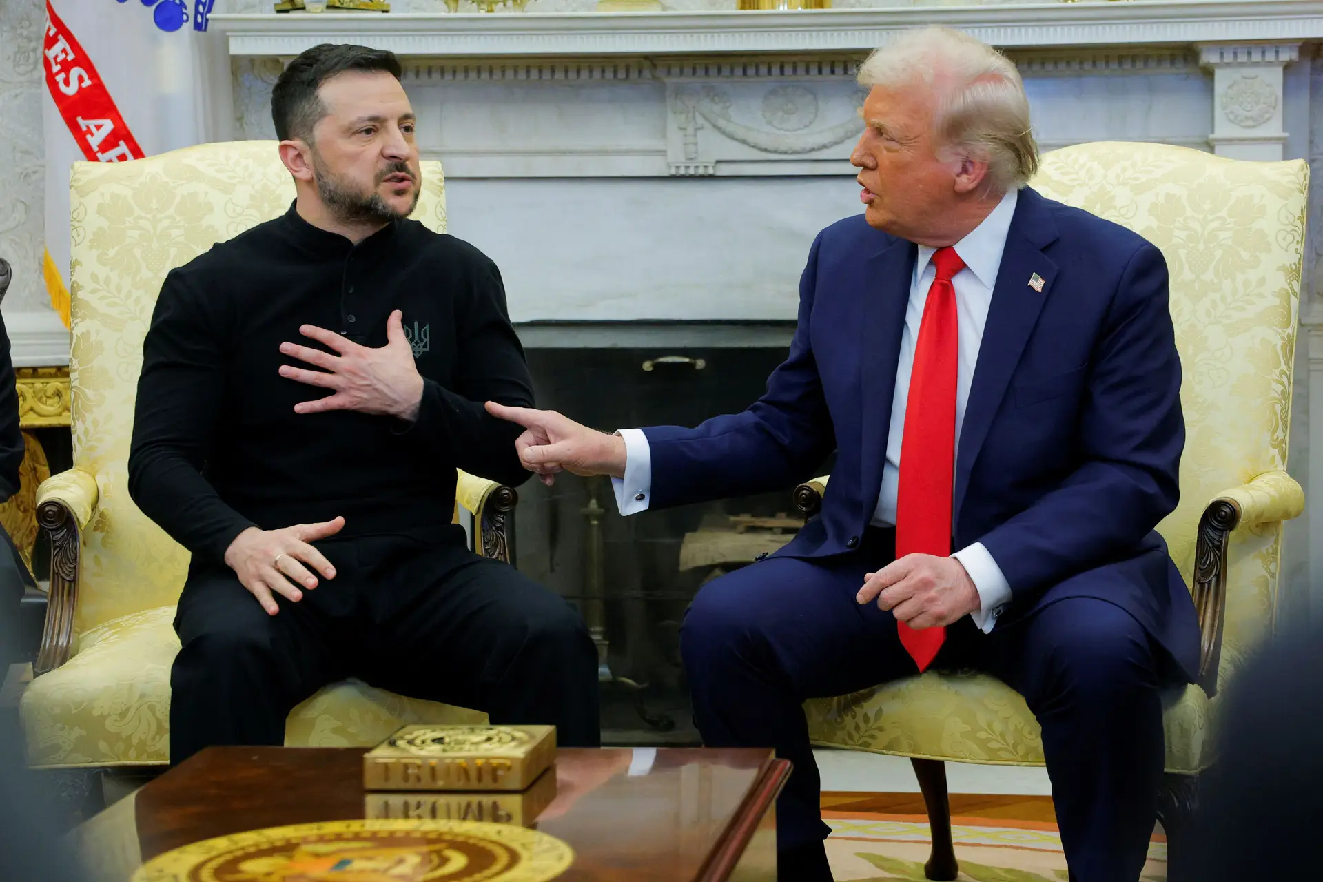 Trump volta a criticar Zelensky: "Fez a pior declaração que podia ter feito"