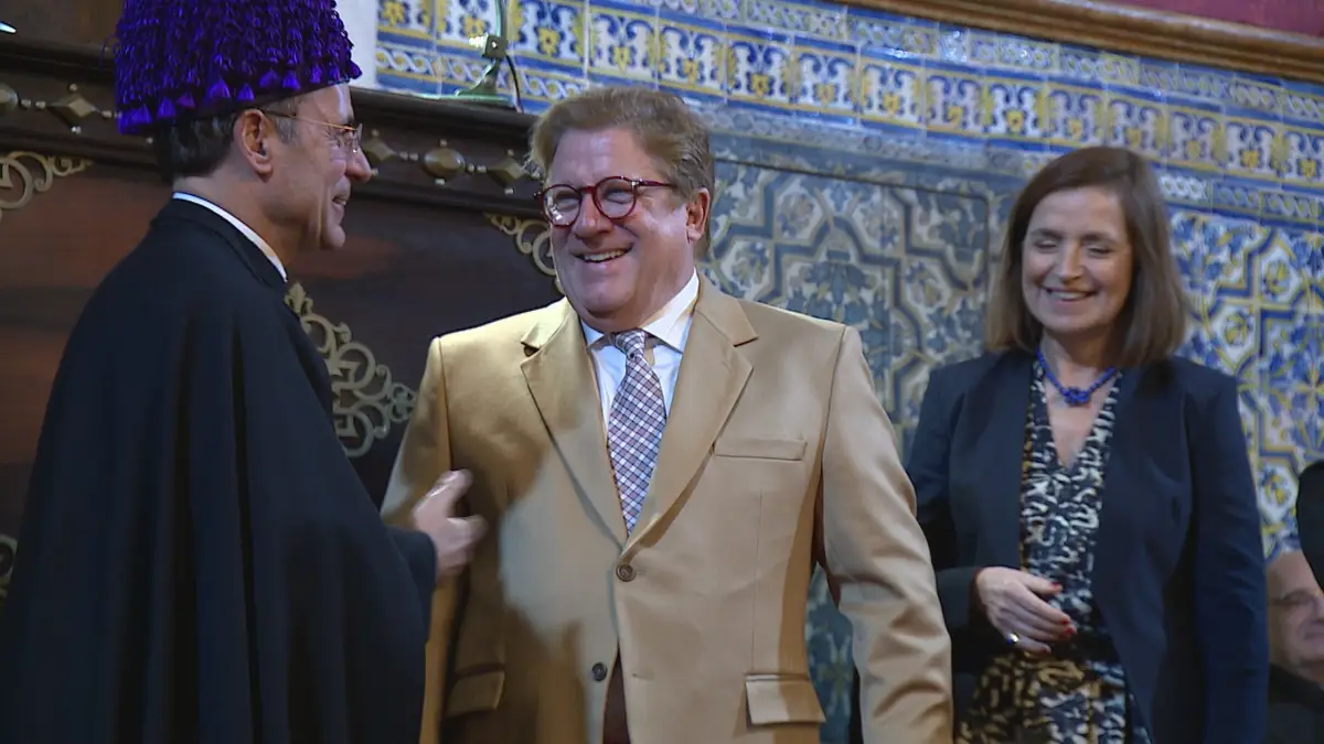 Herman José recebe prémio anual da Universidade de Coimbra