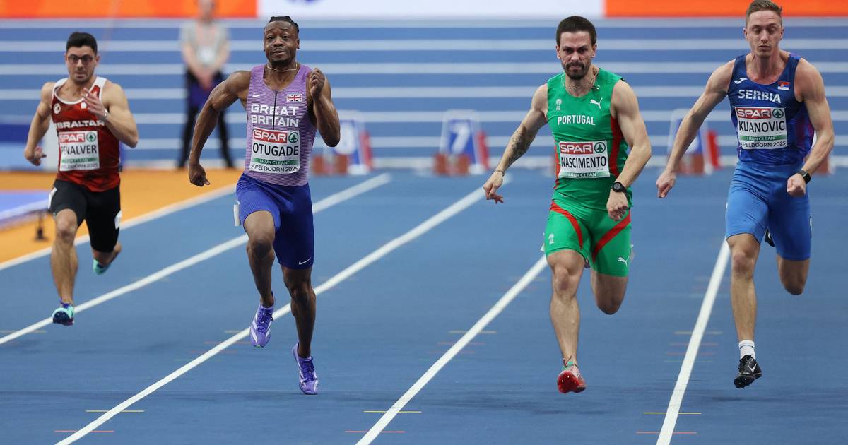 Europeus de atletismo: Carlos Nascimento bate recorde pessoal e avança nos 60 metros