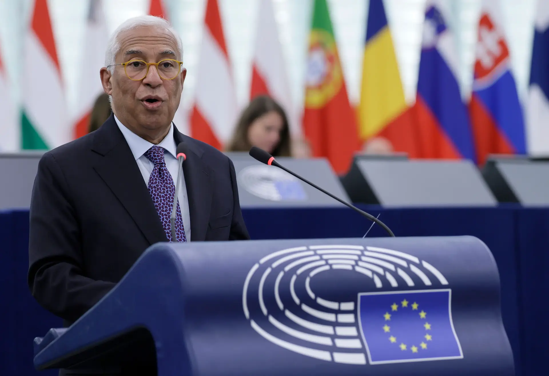 António Costa diz que UE deve reforçar a defesa perante "enorme pressão"