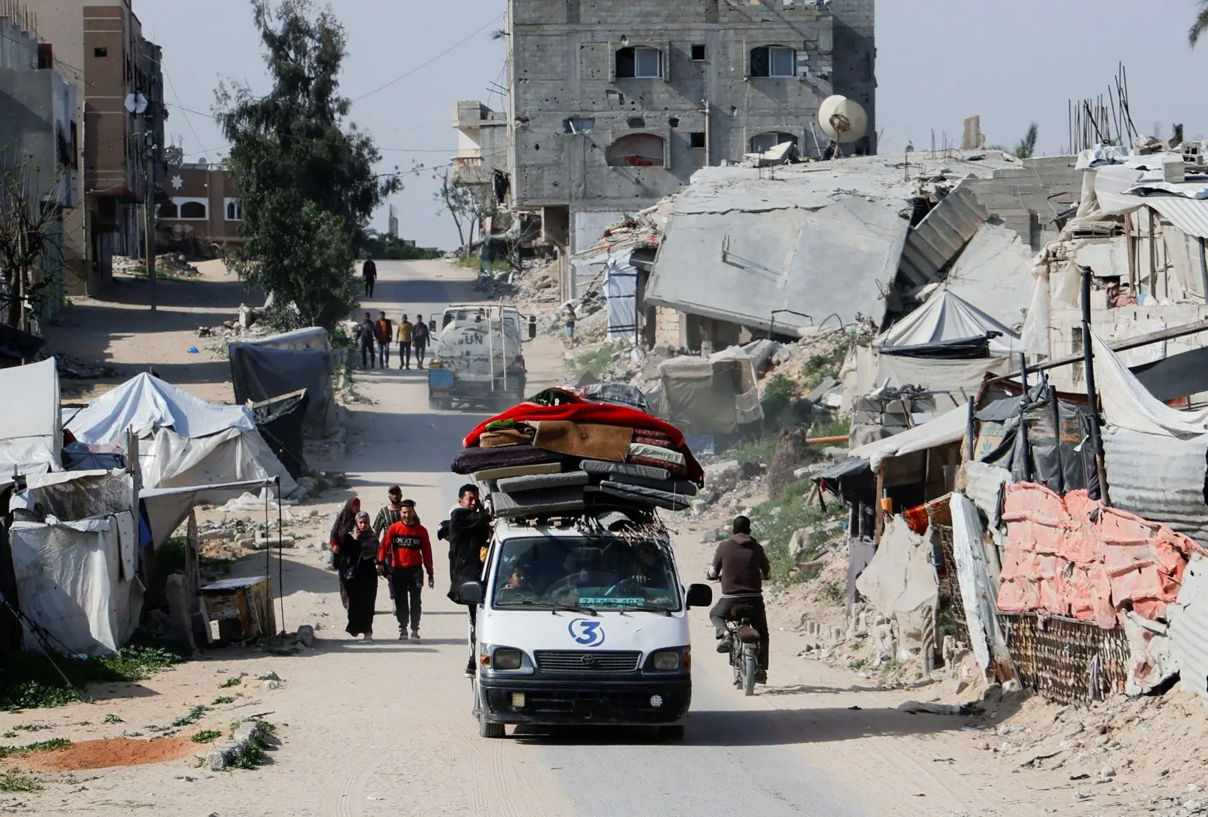 Forças israelita lançam aviso para a evacuação de Rafah, no sul de Gaza