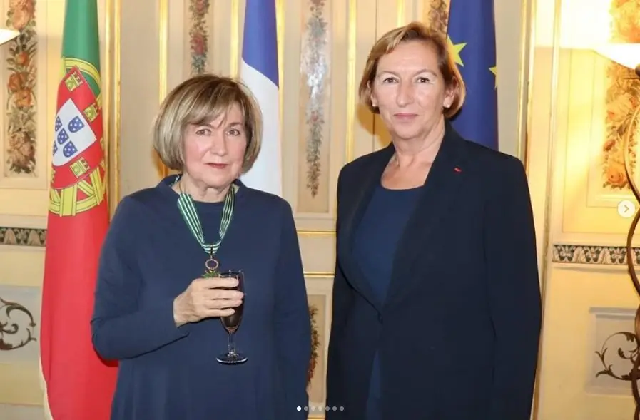 Lídia Jorge condecorada com a mais alta distinção cultural de França