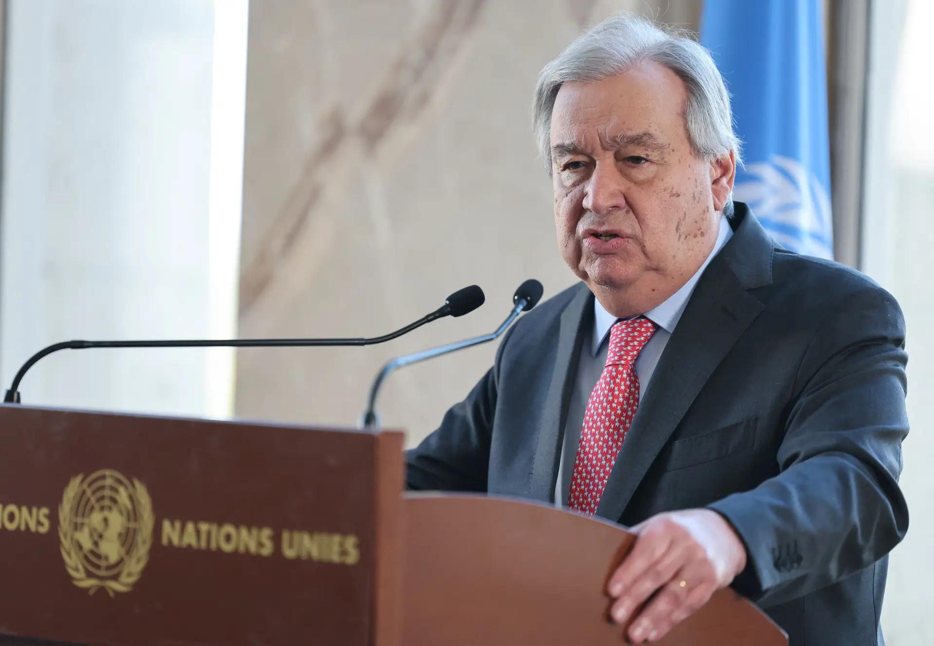 Guterres espera que trégua parcial entre Rússia e Ucrânia "abra caminho a uma paz justa"