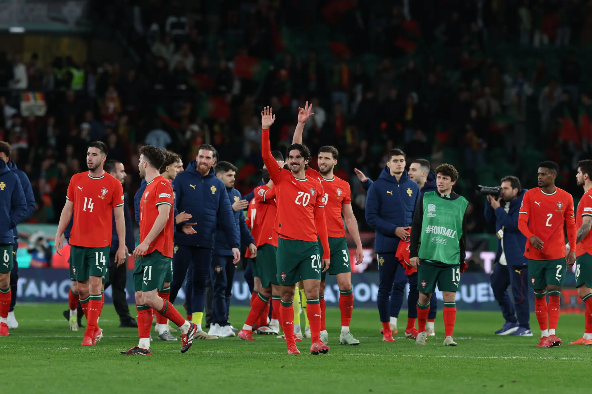 Portugal disputa dois jogos de preparação para o Mundial em março de 2026