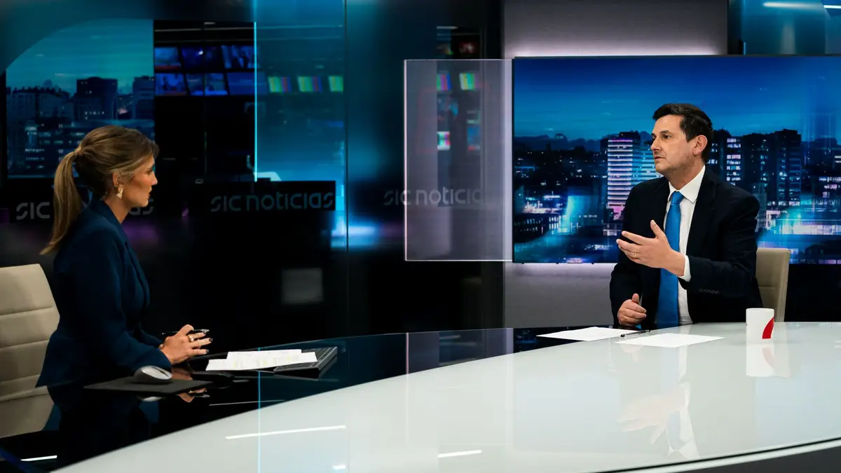 Rui Rocha na Edição da Noite da SIC Notícias.