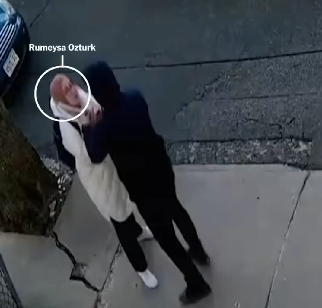 Turkey student was taken into custody by the hood immigration agent in the US
