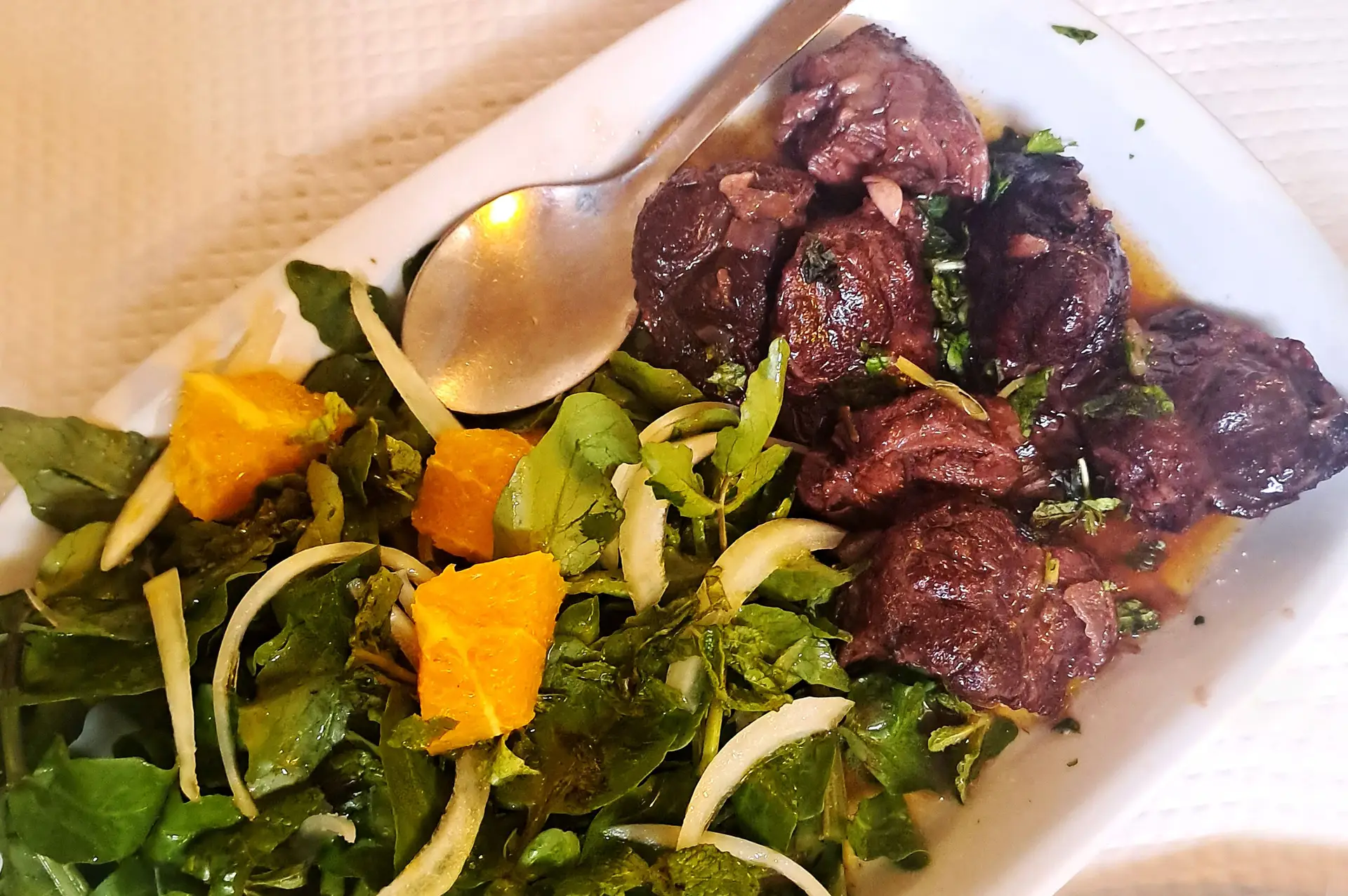 Cheeks de carne de cerdo negra