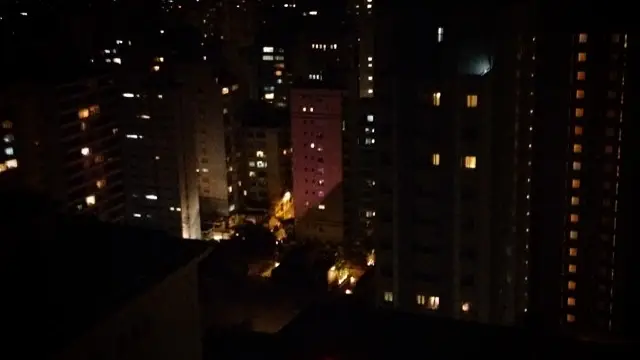 Cidade de São Paulo (Brasil) à noite