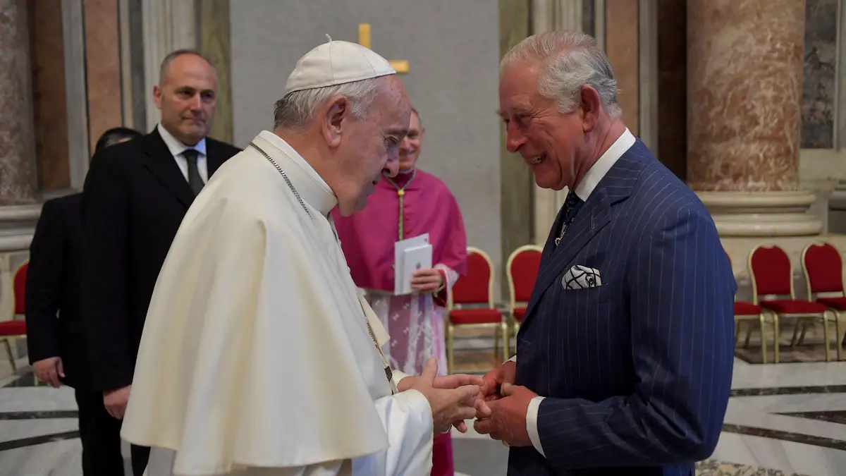 Carlos III e Papa Francisco