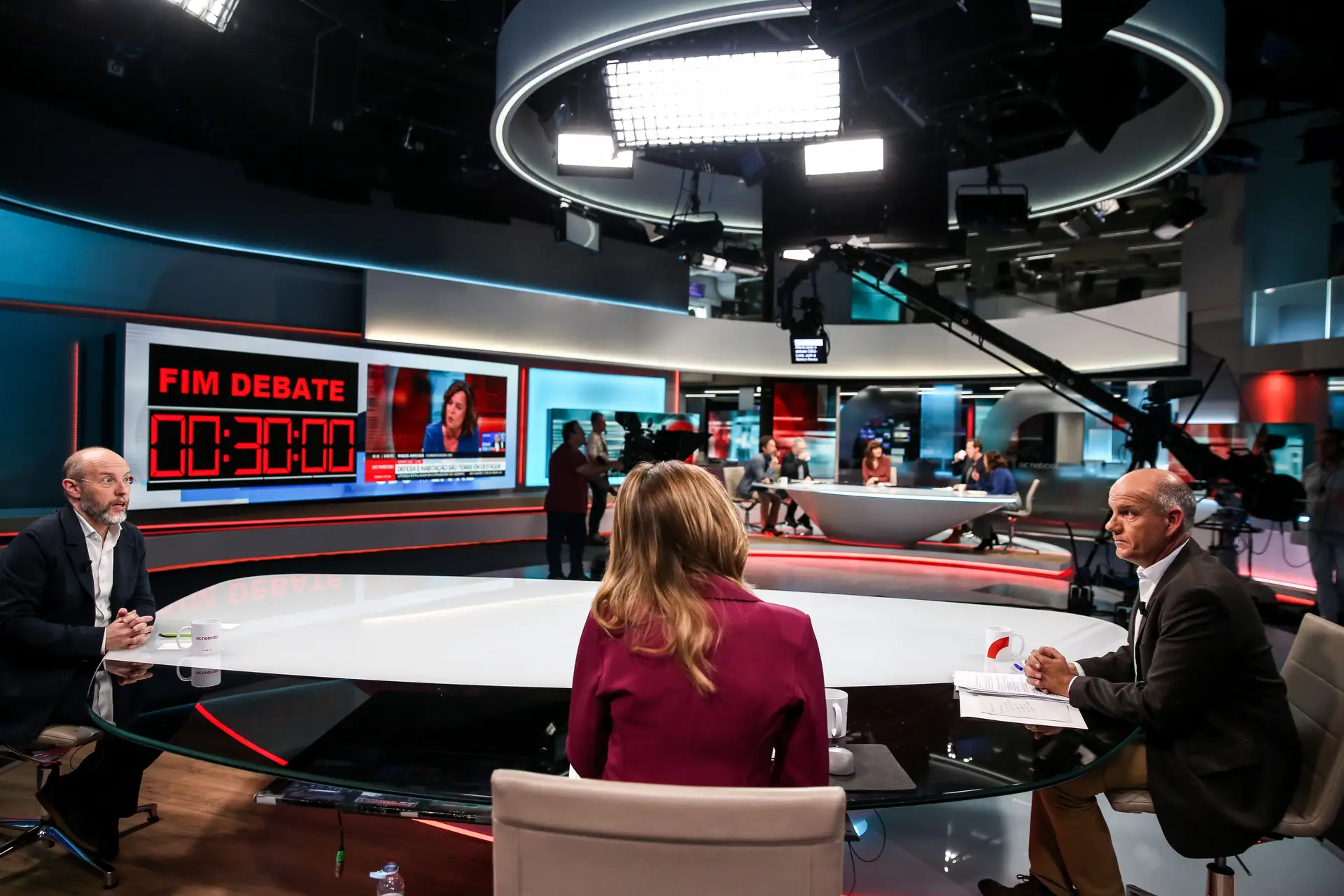As concordâncias entre "os vizinhos" Paulo Raimundo e Rui Tavares num debate em tom de conversa