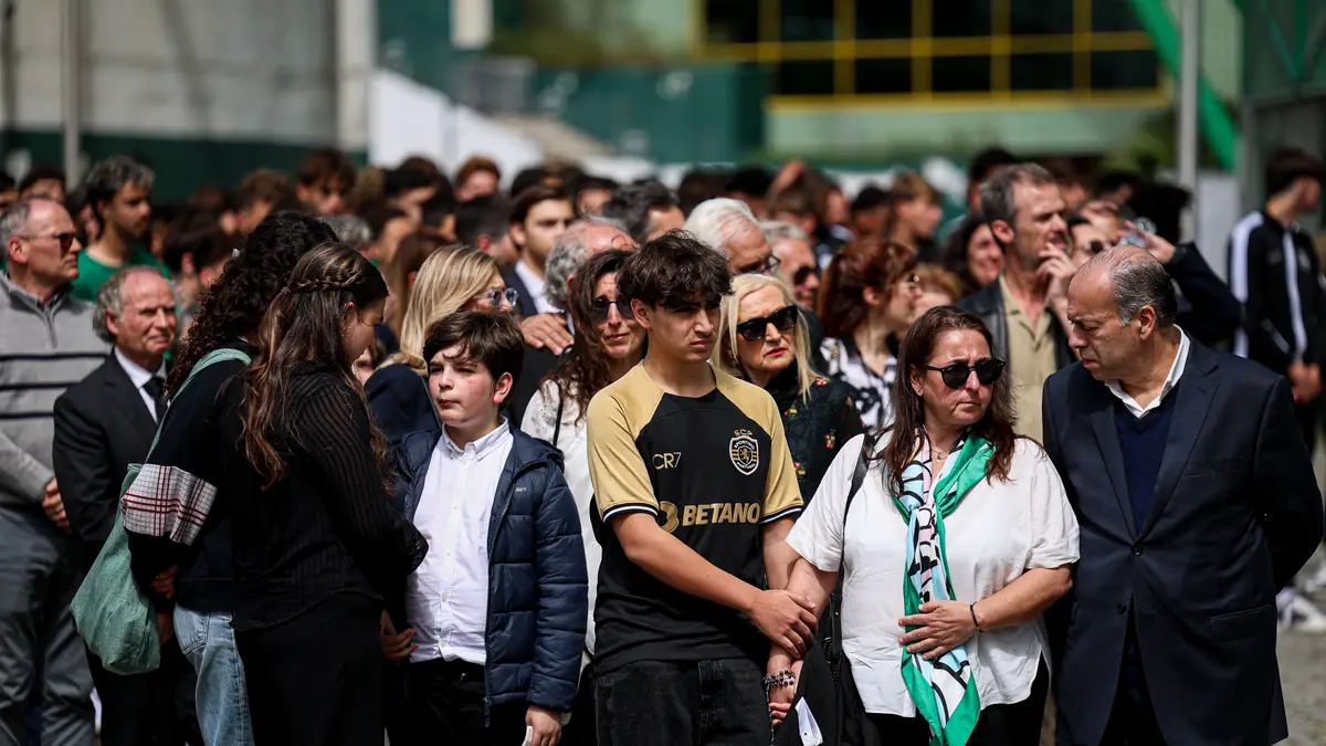 A última homenagem do Sporting a Aurélio Pereira
