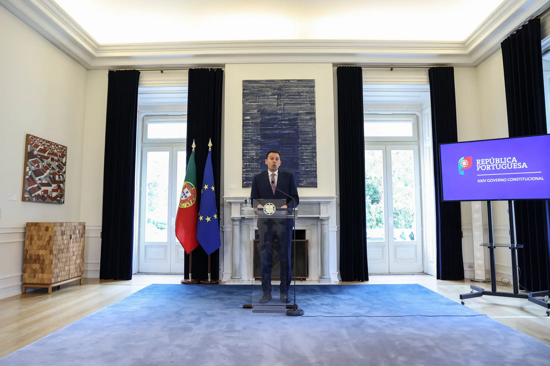 Portugal vai antecipar meta de atingir 2% do PIB em Defesa, garante Montenegro