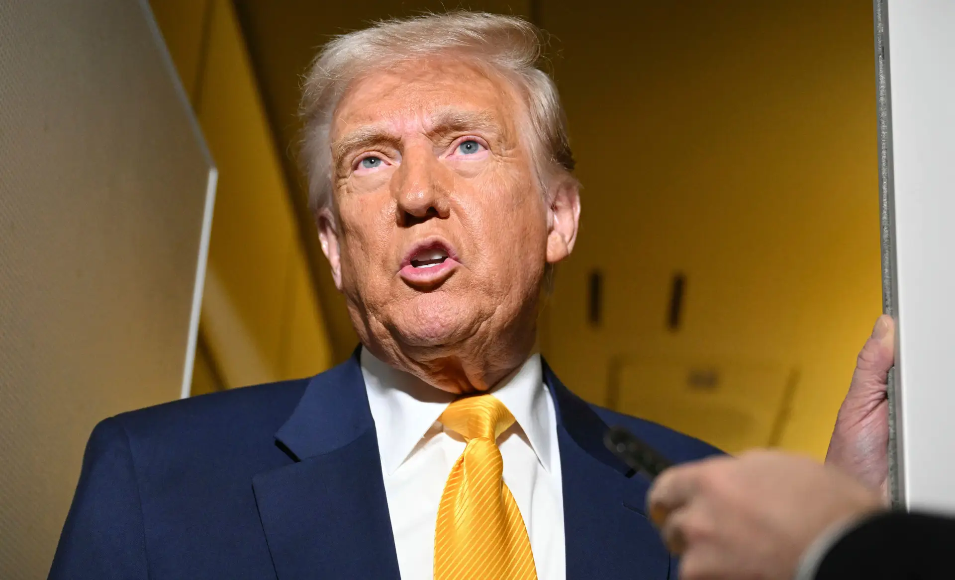 Trump dijo que había una relación entre Ucrania y Rusia.