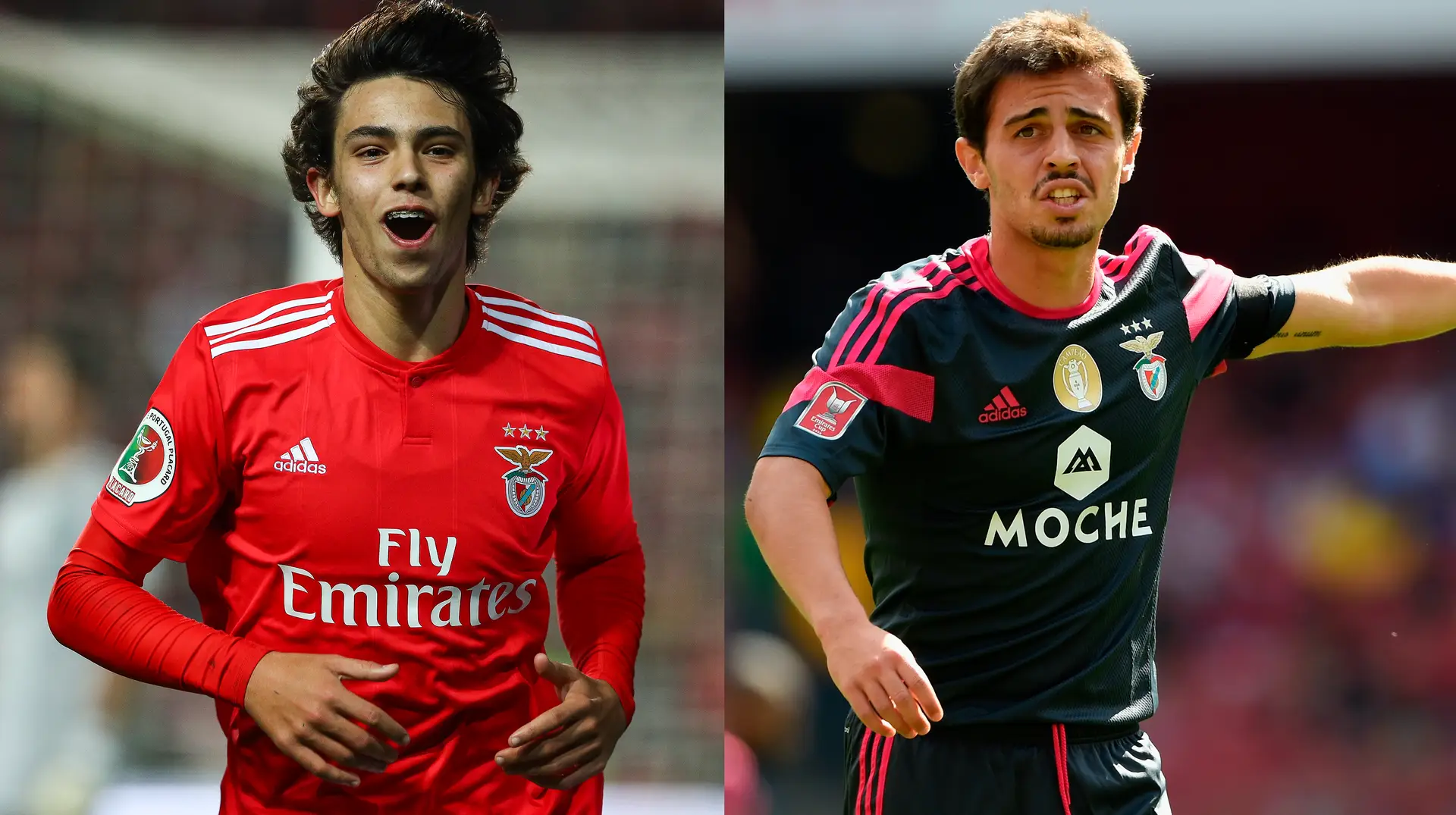 João Félix e Bernardo Silva