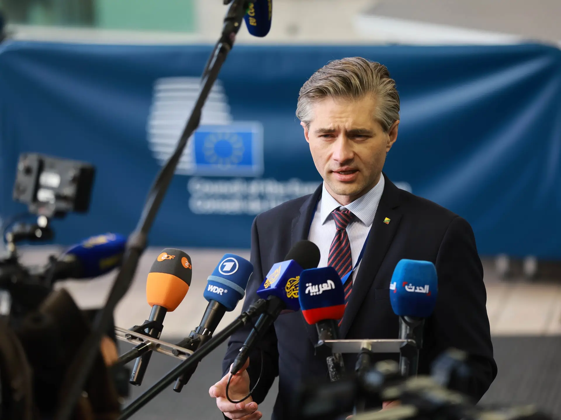 O ministro dos Negócios Estrangeiros da Lituânia, Kestutis Budrys