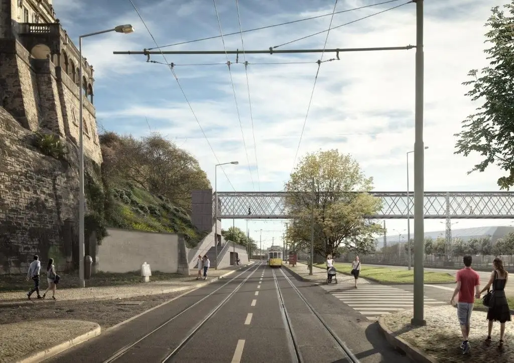 Nova passagem pedonal ligará Passeio Marítimo ao jardim de Algés em 2026