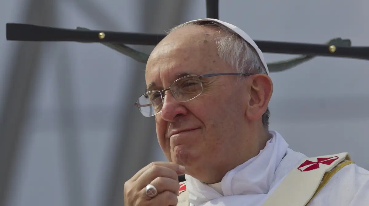 Papa Francisco, no Rio de Janeiro, em julho de 2013.