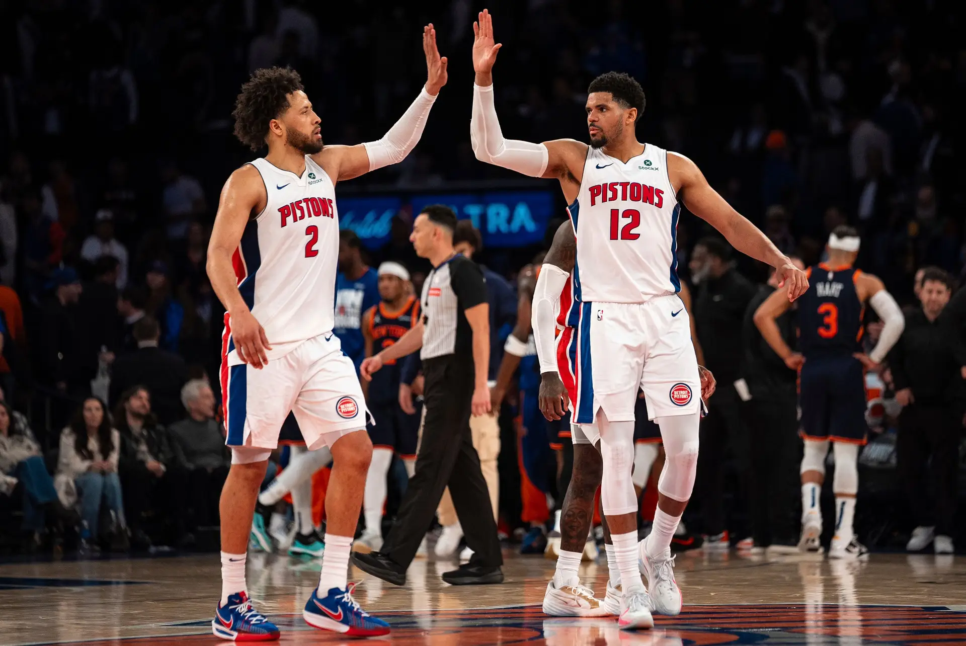 Casi 17 años después, los Detroit Pistons ganaron nuevamente en los play-offs de la NBA
