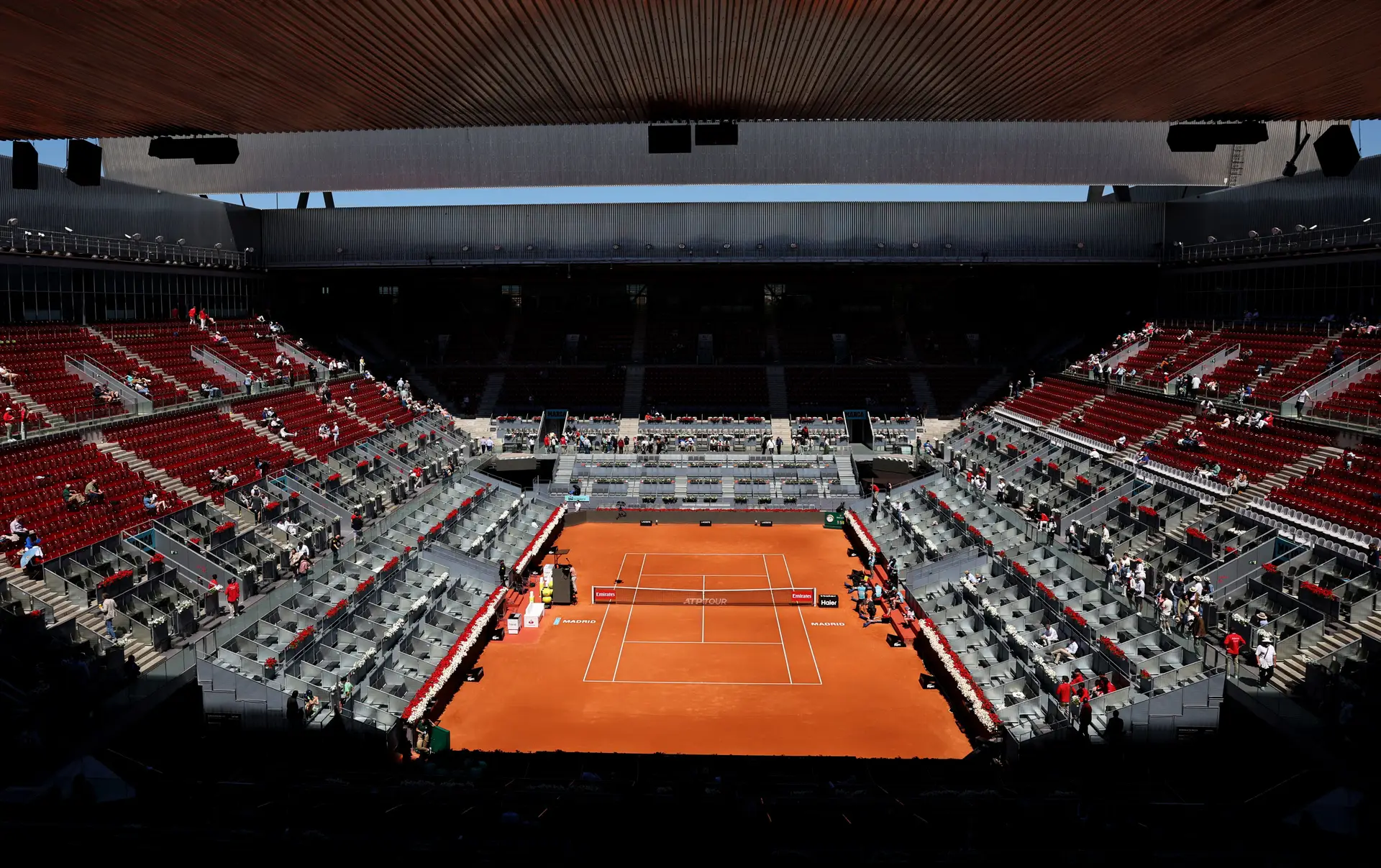 Apagão: Jogos do Masters 1.000 de Madrid de ténis adiados
