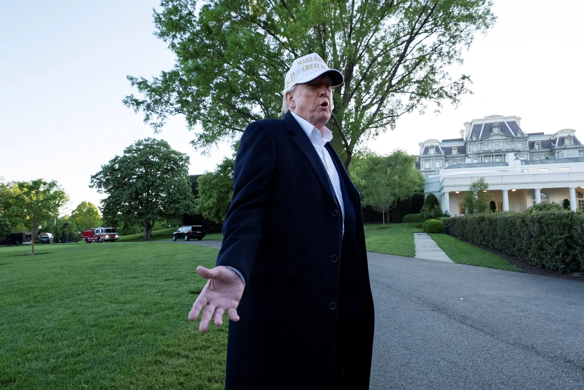 O presidente dos Estados Unidos da América, Donald Trump
