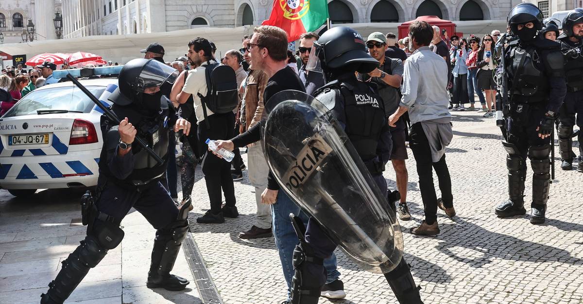 Identificados mais três suspeitos de violência na manifestação da extrema-direita no 25 de Abril