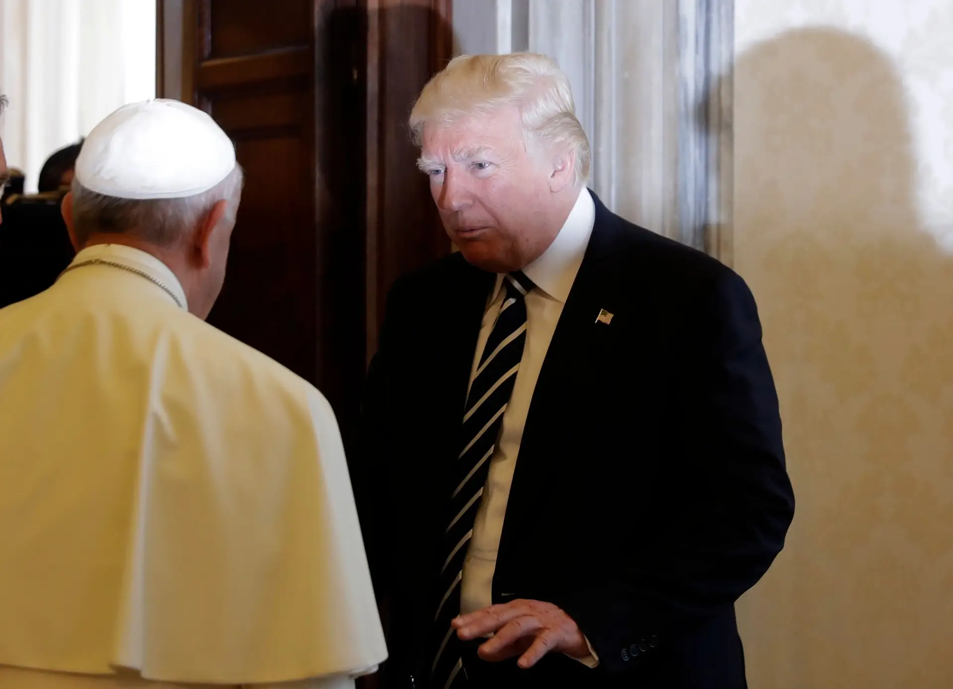 Trump dice que quiere ser Papa: "Sería mi elección número uno"