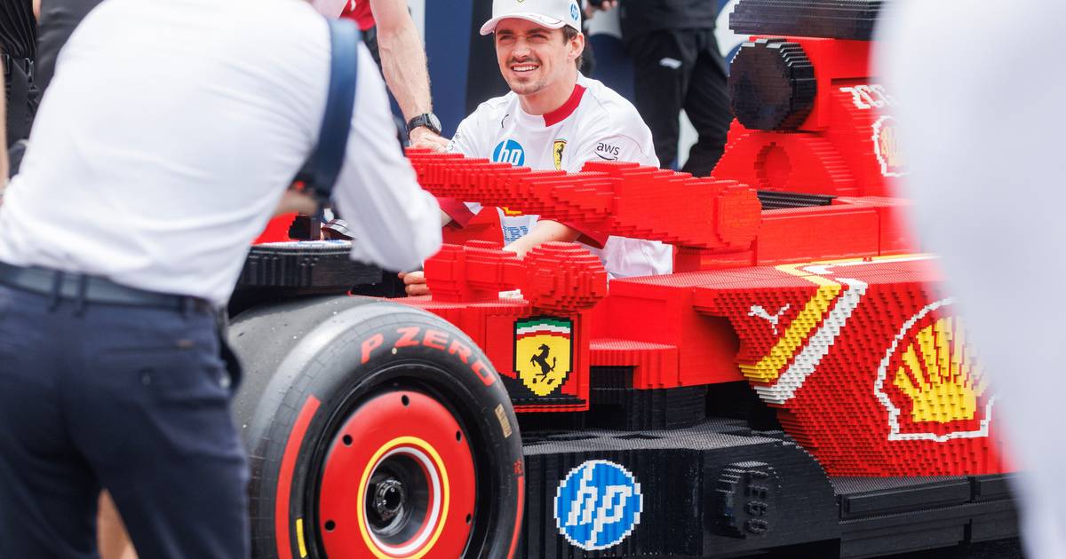Carros de Lego 'ganham vida' no Grande Prémio de Miami de Fórmula 1