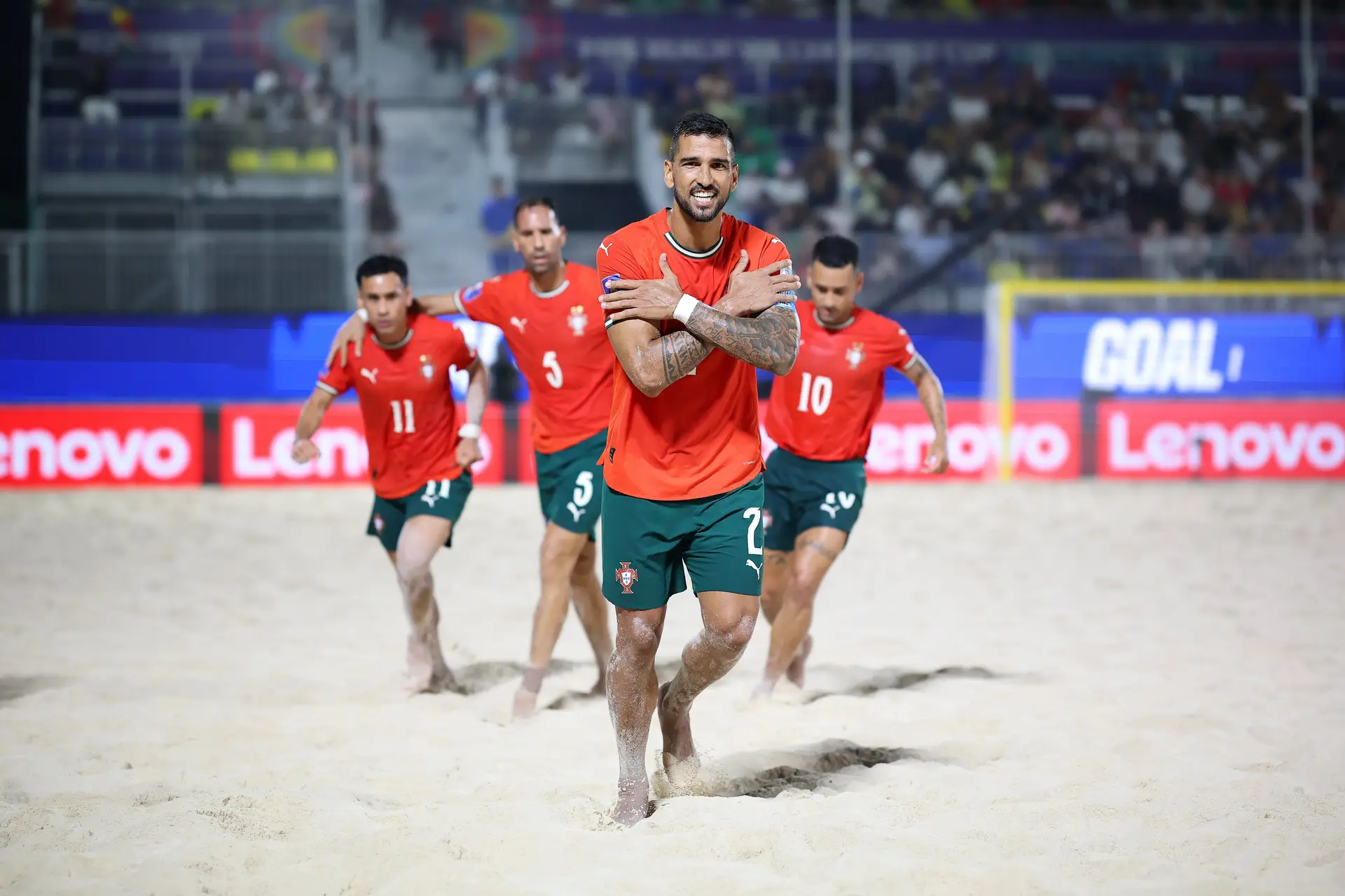 Mundo: la elección de fútbol de playa vuelve a ganar y 'en las habitaciones' representa una reunión con Japón