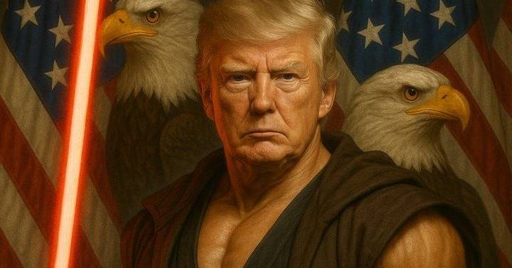 Darth Trump? Presidente dos EUA surge como vilão de Star Wars