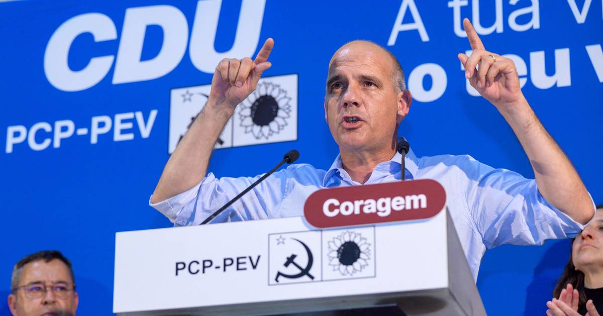 Paulo Raimundo critica a política fiscal do Governo e promete aumento de 5% nas pensões