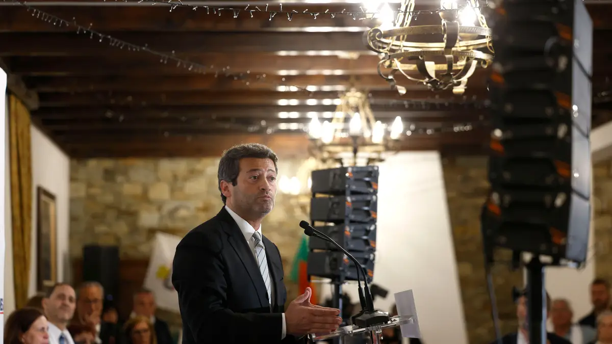 André ventura em Bragança