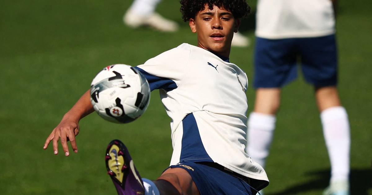 Filho de Cristiano Ronaldo já treina com a Seleção Nacional sub-15