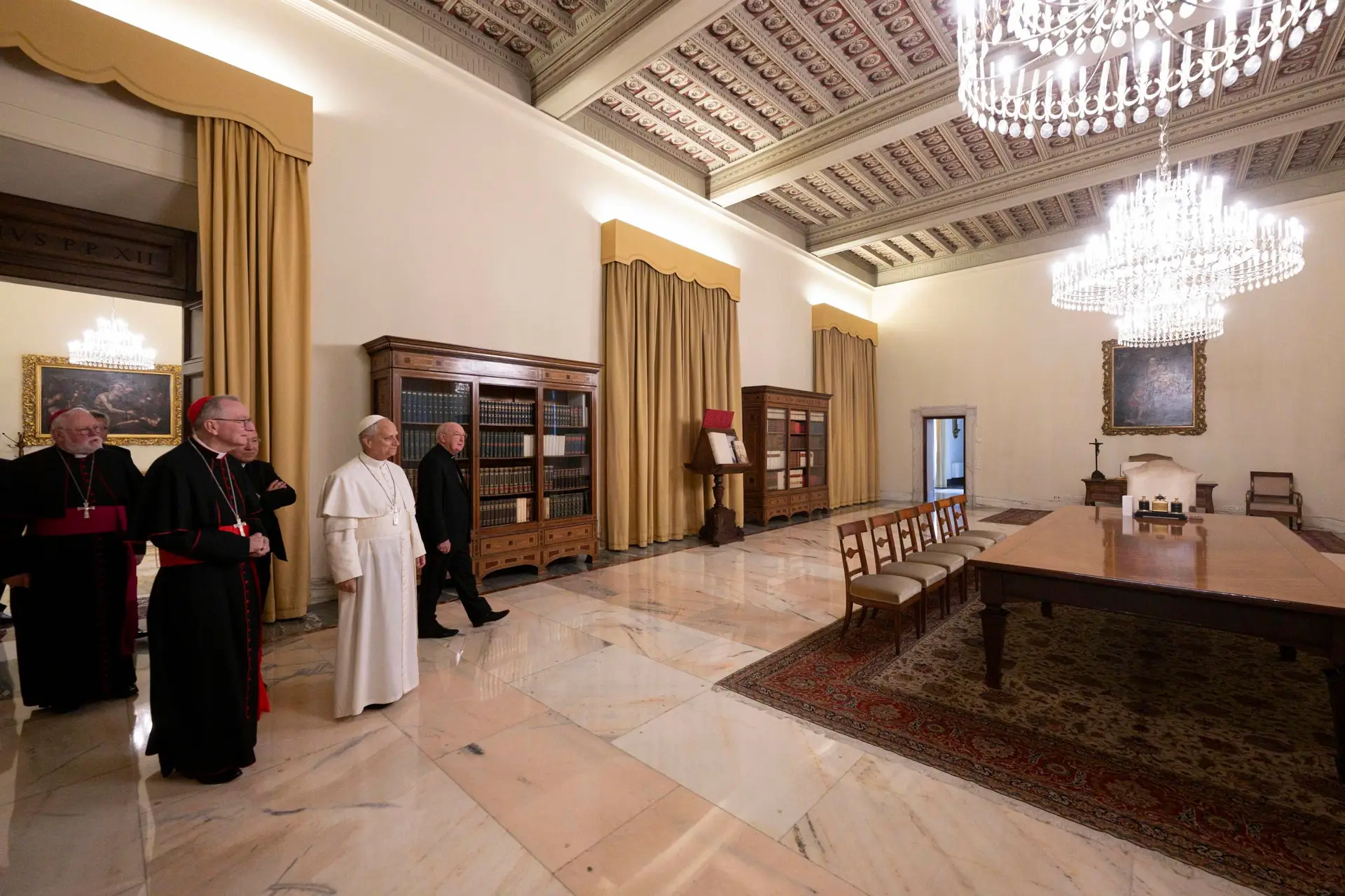 Leão XIV reabre apartamento papal que estava selado desde a morte de Francisco