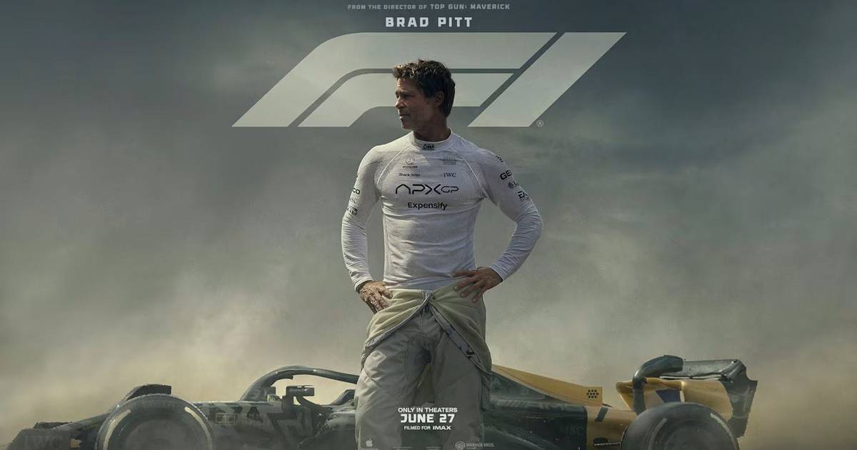 Fórmula 1 revela trailer final e confirma data de estreia do filme protagonizado por Brad Pitt